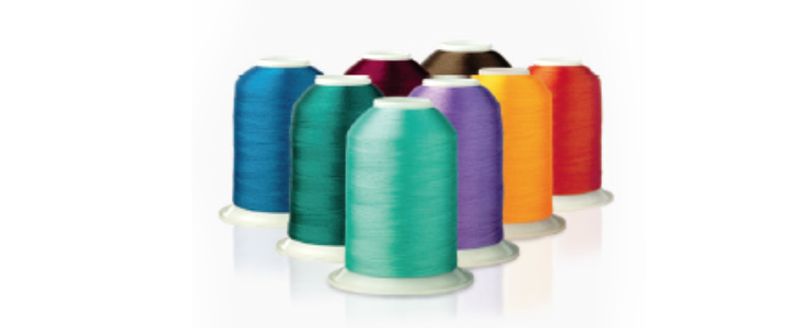 Linhas 100% Poliéster Trilobal